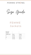 Load image into Gallery viewer, Femme Sports Jacket - Black