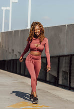 Load image into Gallery viewer, Melanie Scrunch Leggings - Blush