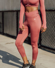 Load image into Gallery viewer, Melanie Scrunch Leggings - Blush